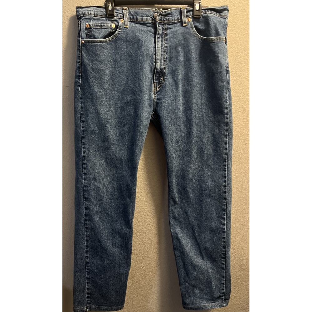 Vintage Levis 505 Jeans Mens 40x30 Medium Wash Cotton Regular Denim Workwear‎
